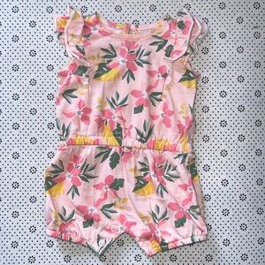 🛍 CUTE LITTLE GIRLS ROMPER SIZE 3 MONTHS  🛍